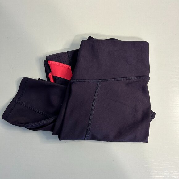 Under Armour‎ Laser Cut Ankle Leggings, S Purple - Picture 1 of 8